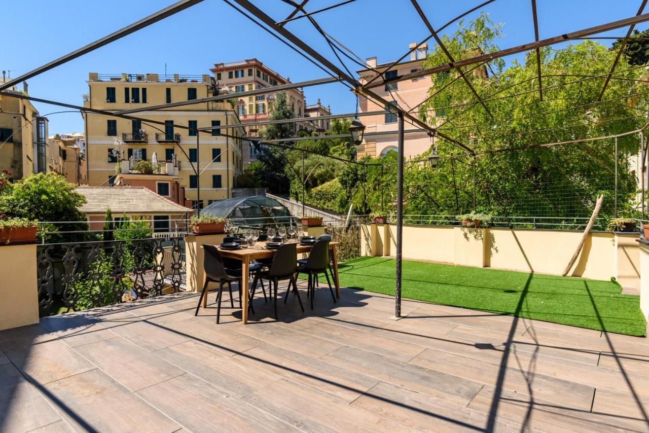 Апартаменты Esclusivo 130 Mq + Terrazzo Via San Vincenzo Генуя Экстерьер фото