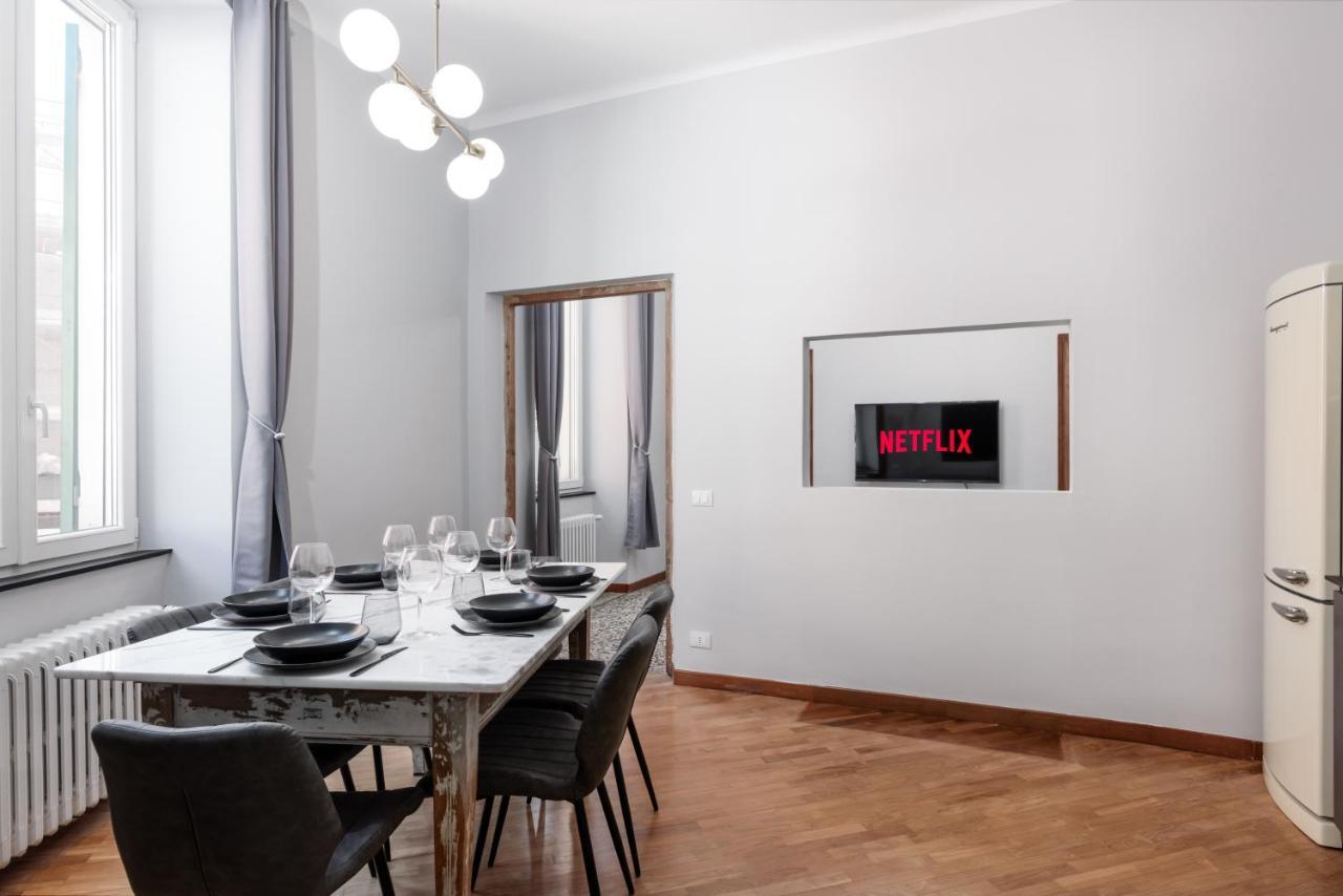 Апартаменты Esclusivo 130 Mq + Terrazzo Via San Vincenzo Генуя Экстерьер фото