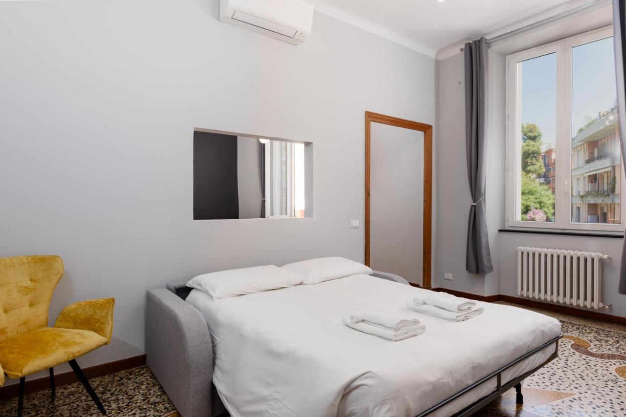 Апартаменты Esclusivo 130 Mq + Terrazzo Via San Vincenzo Генуя Экстерьер фото