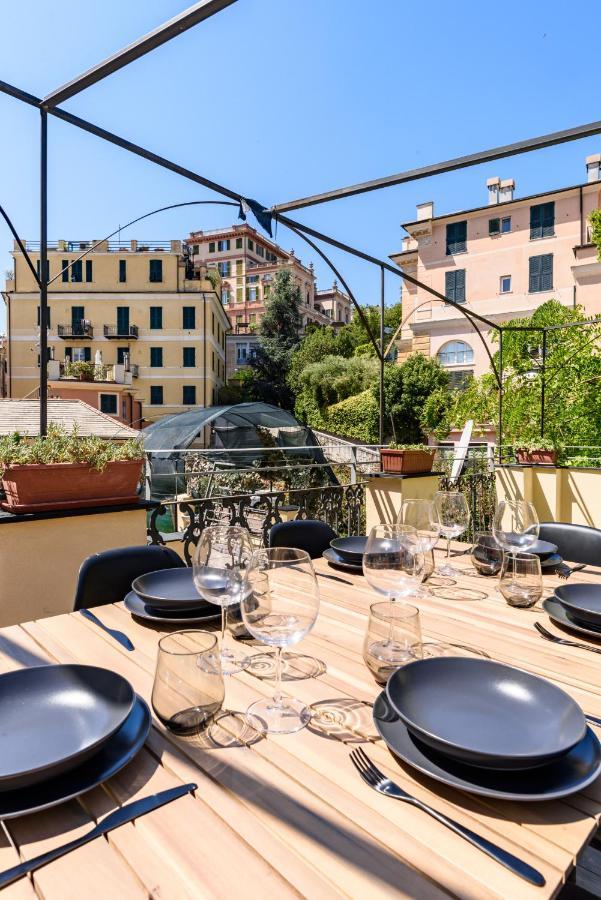 Апартаменты Esclusivo 130 Mq + Terrazzo Via San Vincenzo Генуя Экстерьер фото