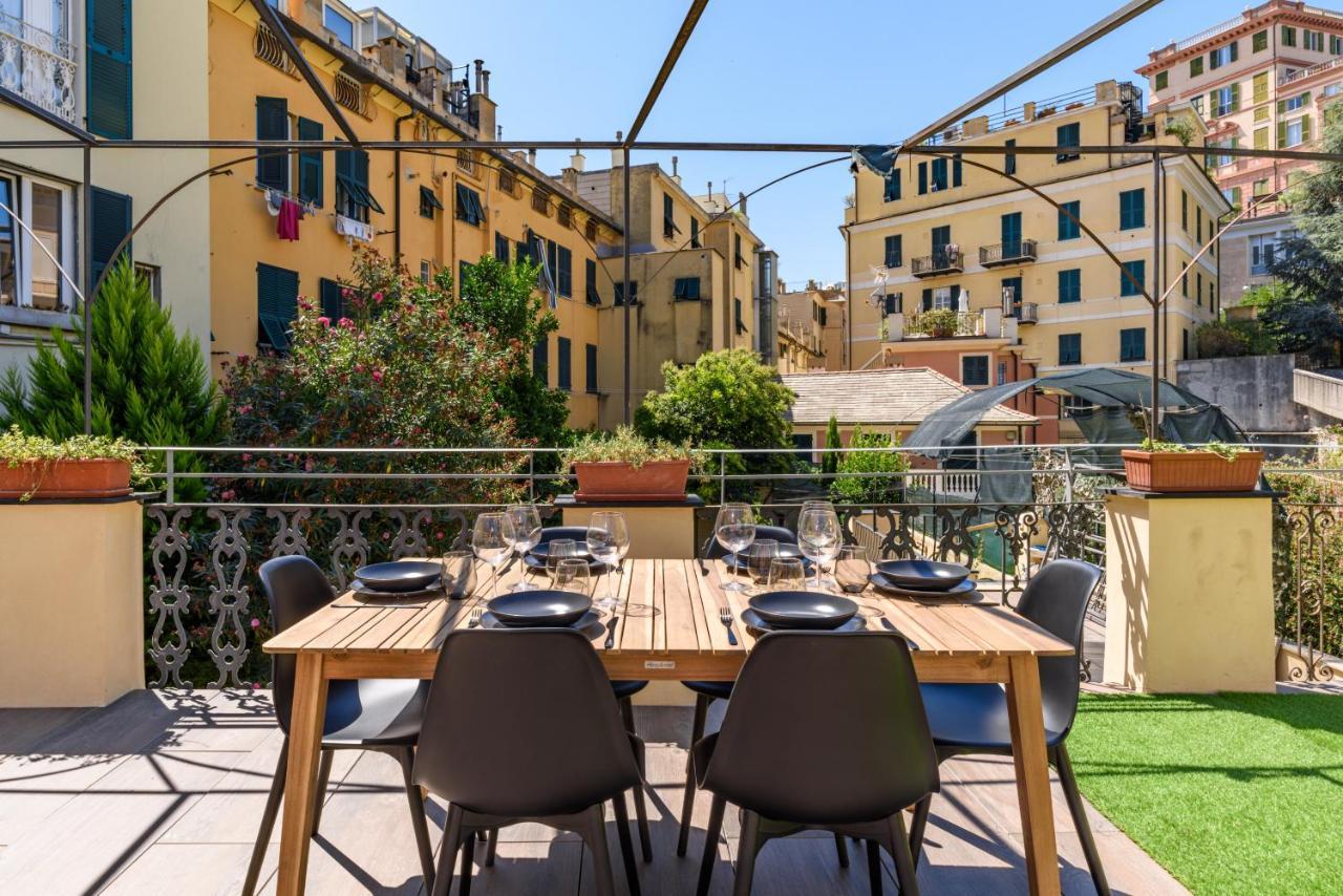 Апартаменты Esclusivo 130 Mq + Terrazzo Via San Vincenzo Генуя Экстерьер фото